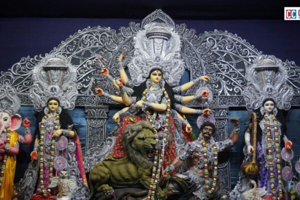 Two worlds one memory of Durga Pujo and Navratri