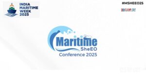 Women leaders, maritime professionals, and industry representatives at the SheEO Conference 2025 in Mumbai, promoting inclusion, CSR, and innovation in India’s maritime sector.