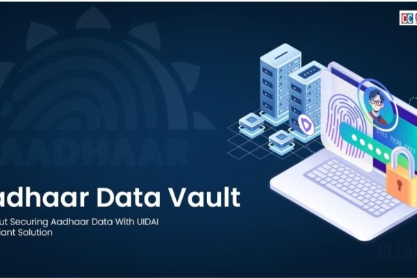 Aadhaar Data Vault system used by Delhi government to secure digital identity through encryption and safe data storage.