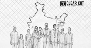 Diverse Indian citizens with an enumerator holding a digital tablet symbolizing India’s Census 2027.